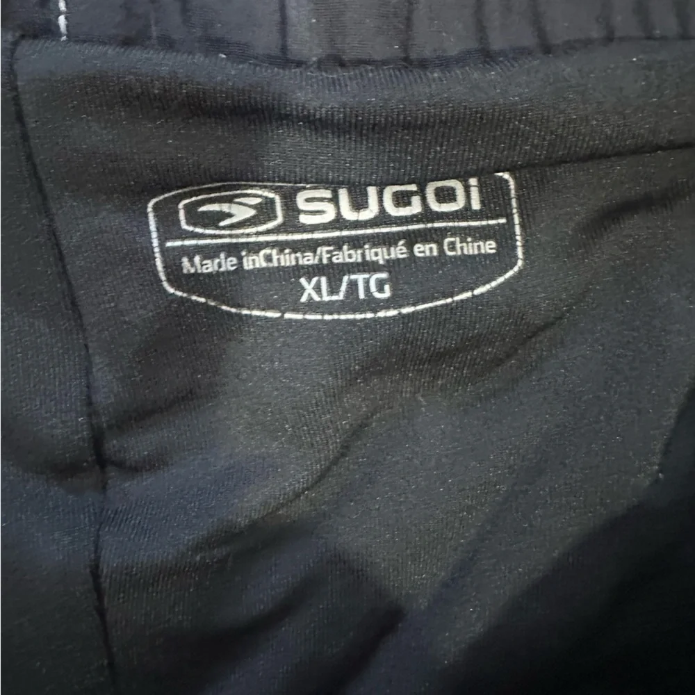 SUGOI padded Black Athletic Shorts